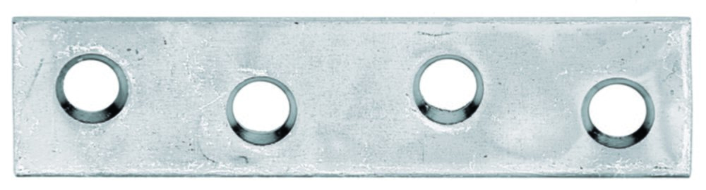 Platine d'assemblage 14x60x1,75mm Ø4,5mm 4 trous - ALBERTS