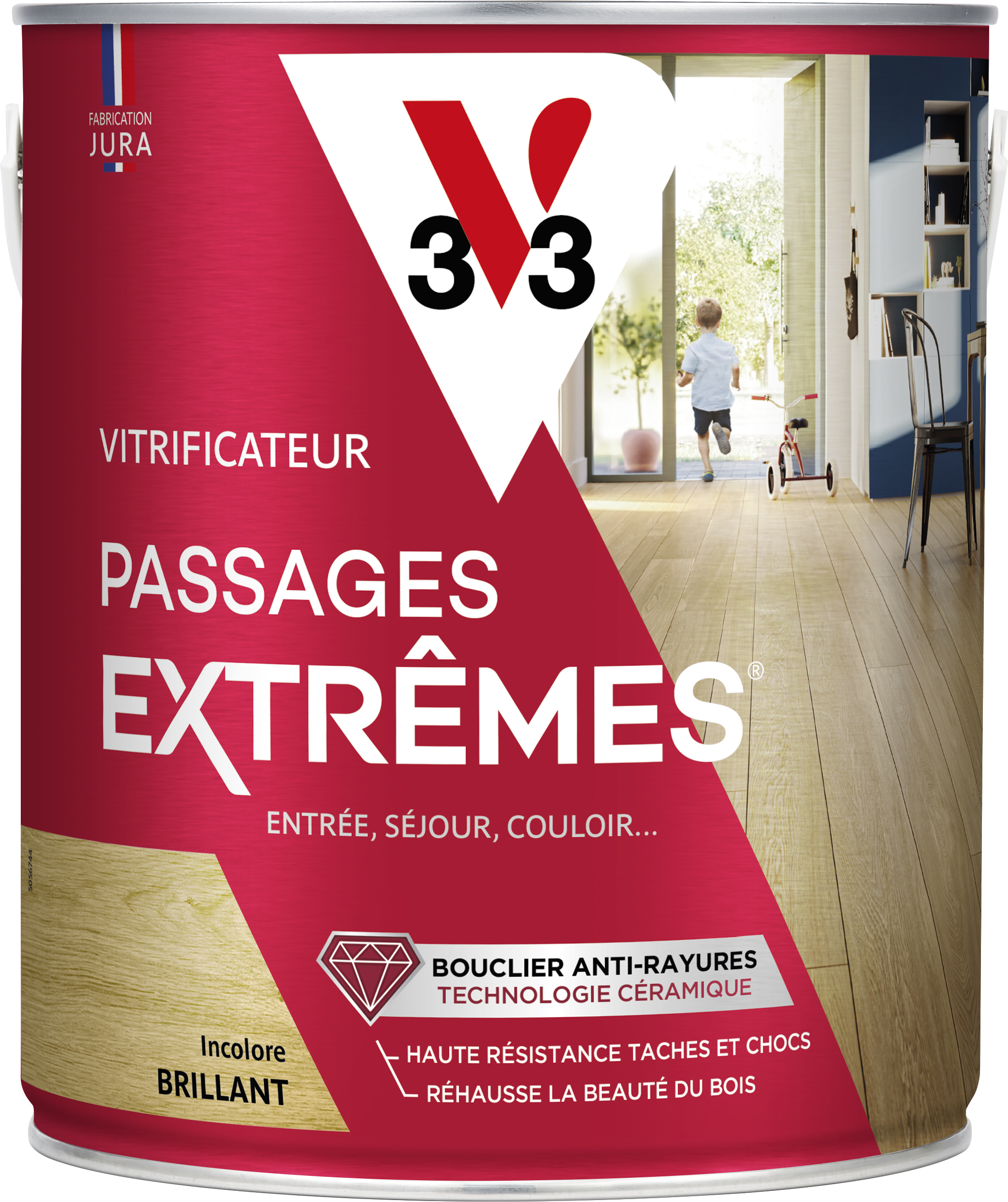 Vitrificateur passages extrêmes incolore brillant 2,5 L - V33