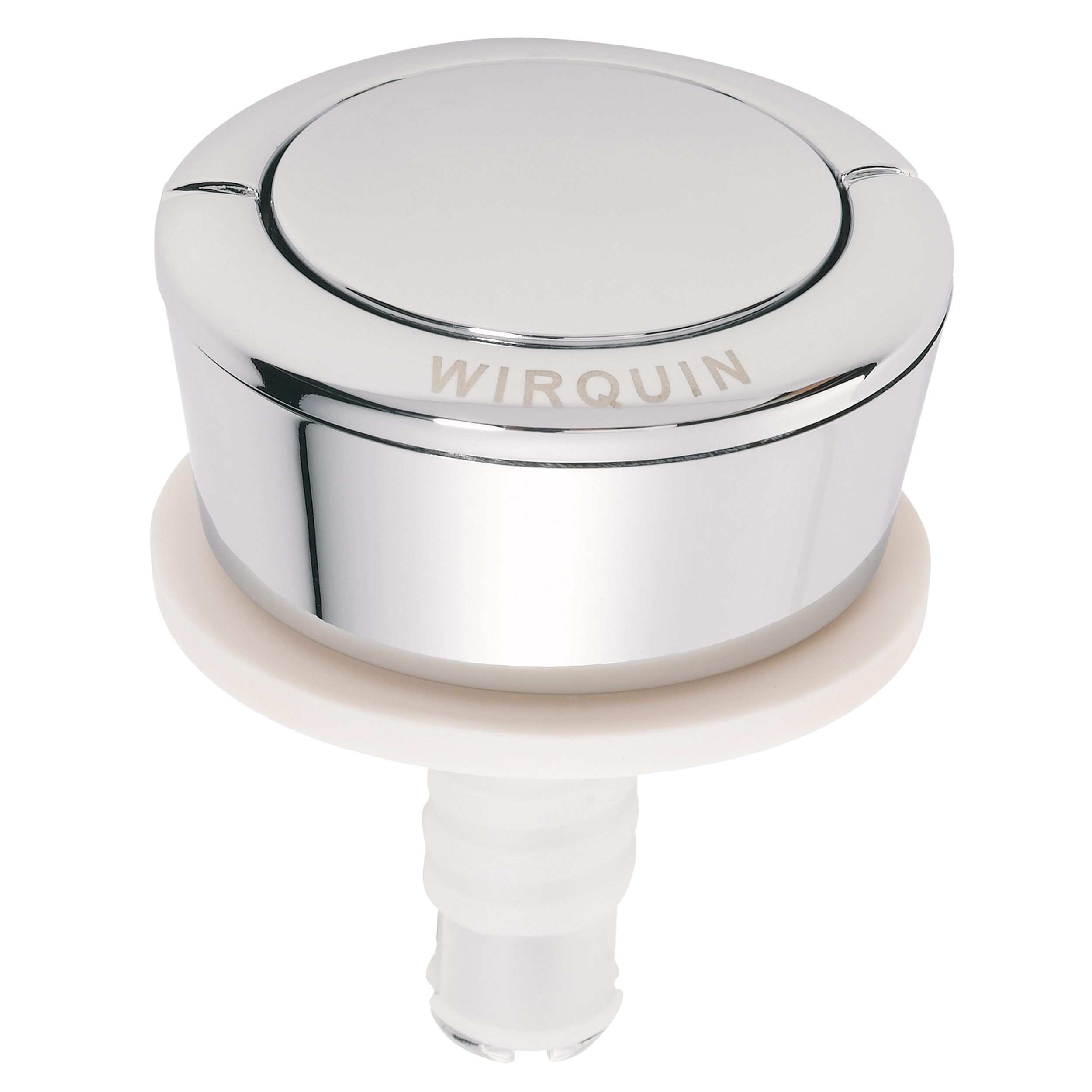 Bouton simple poussoir pour mécanisme de WC - WIRQUIN