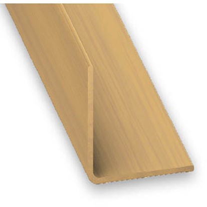 Cornière PVC 30x30mm 1m Chêne Clair