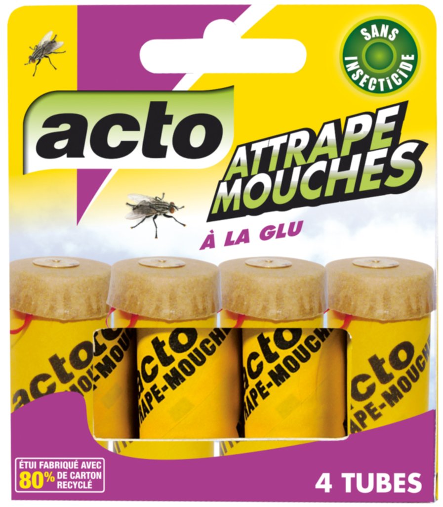 ATTRAPE-MOUCHES A LA GLU