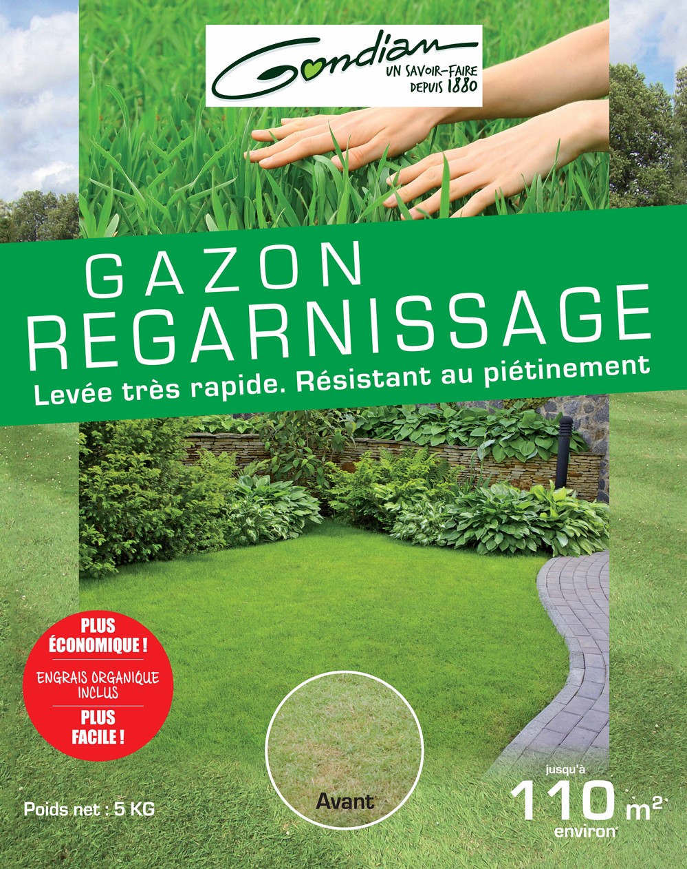 Gazon Regarnissage 5kg - GONDIAN