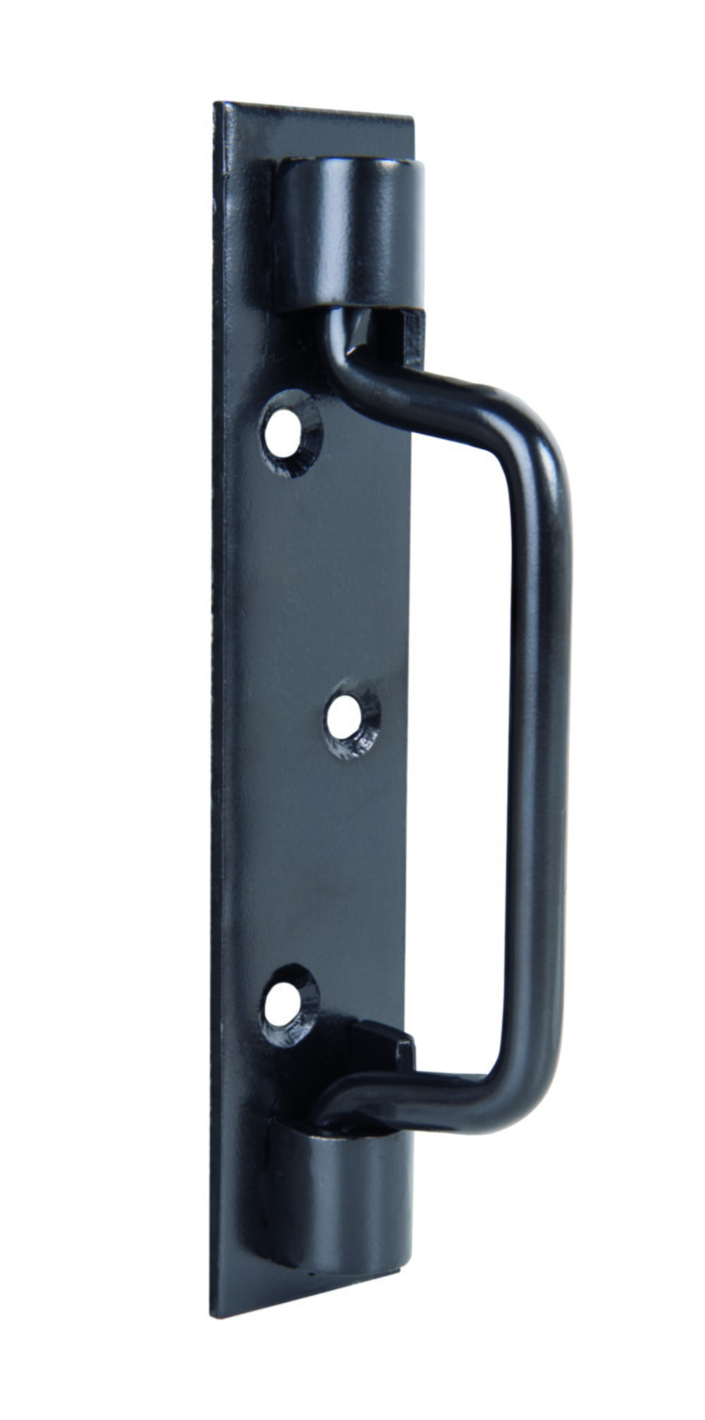 Poignée Saint Etienne + de vis fraisés Ø7mm L.142mm laqué noir - ALBERTS