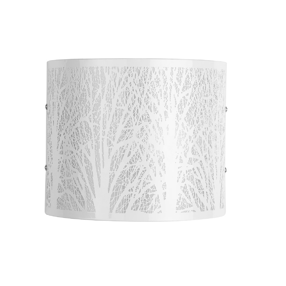 Applique Tree 20x24x13cm 40W Blanc - MATHIAS 