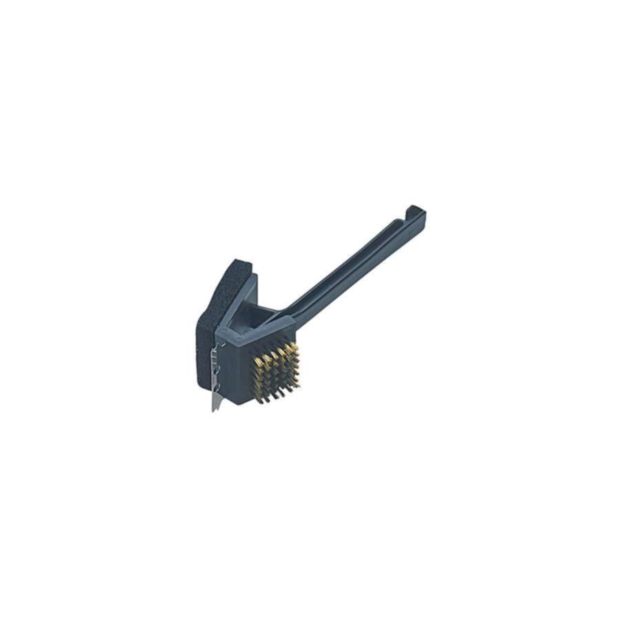 Brosse Grille Barbecue 3-en-1 Laiton + Grattoir + Lame - CAMPINGAZ
