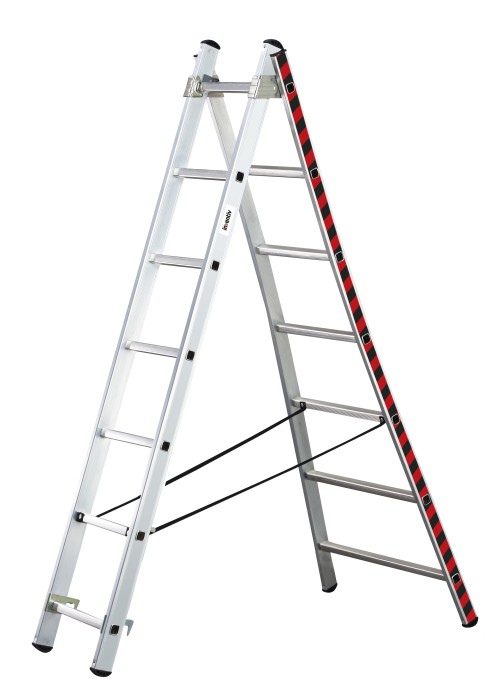 Échelle transformable base évasée 2x7 - 2m00/3m12 - INVENTIV