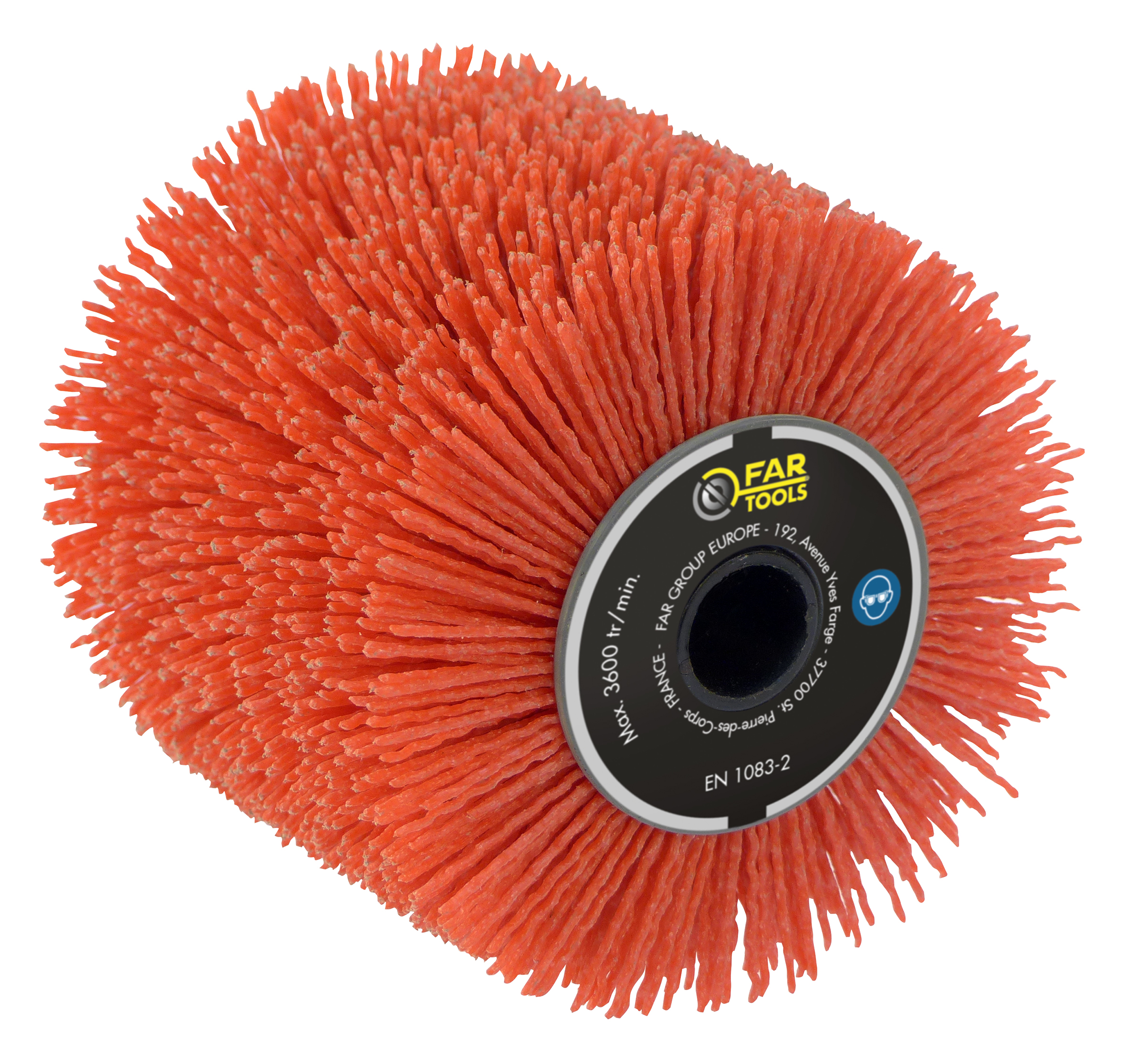 Brosse nylon enrobé abrasif pour REX120C et XL - FARGROUP