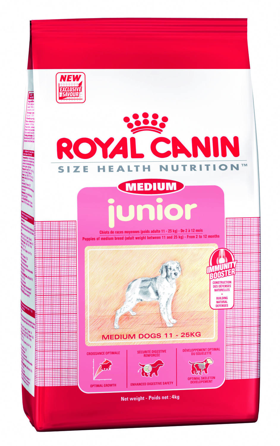 Croquette chiot puppy medium 4kg - ROYAL CANIN