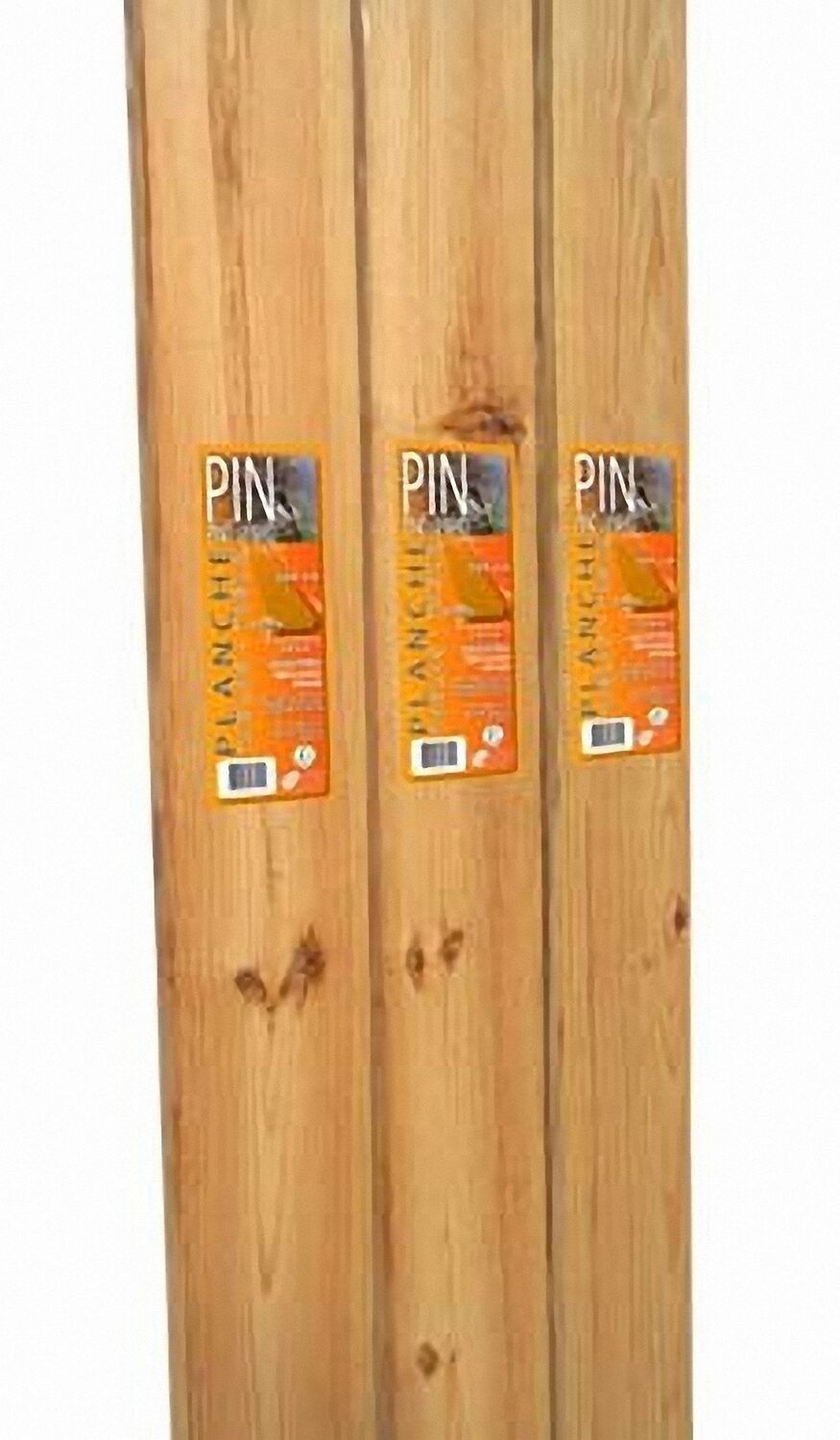 Planche  22 x 120 mm - pin rustique