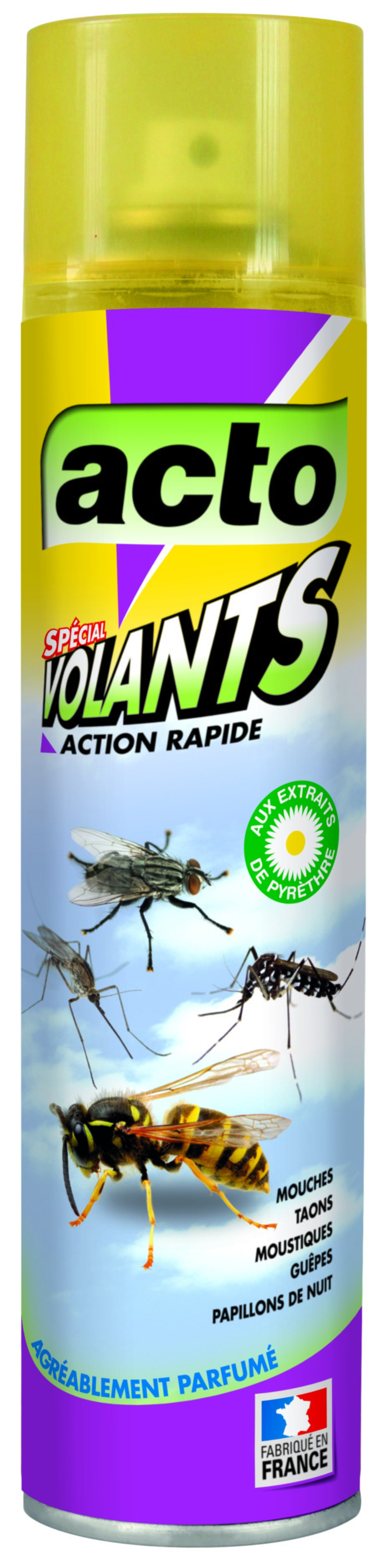 Aérosol Spécial Volants aux Extraits de Pyrèthre