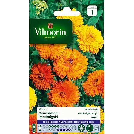 Graines Souci Double Varié - VILMORIN