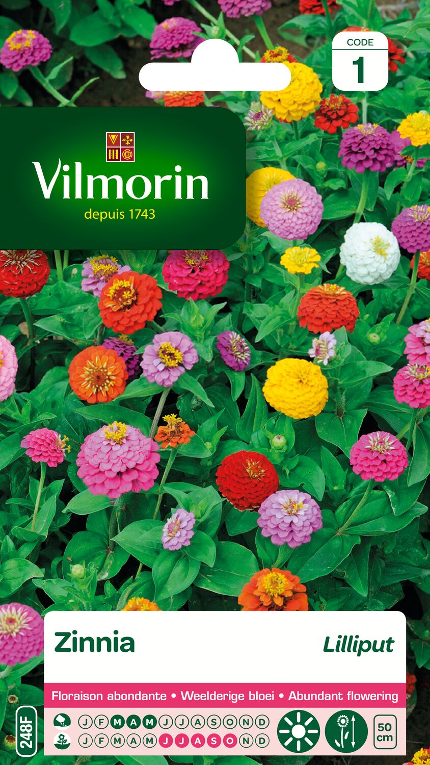 Graines Zinnia Lilliput - VILMORIN