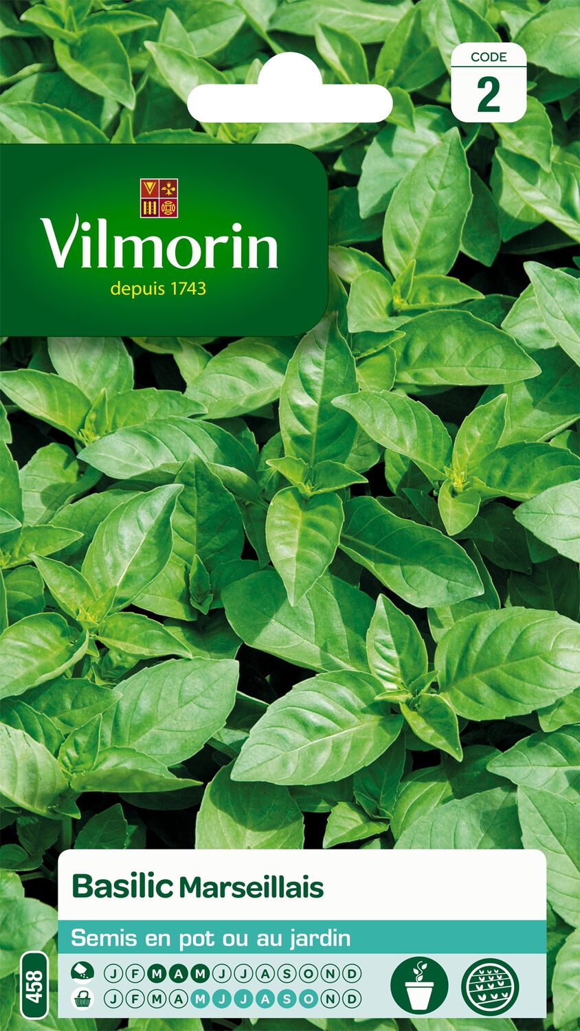 Graines Basilic Marseillais - VILMORIN