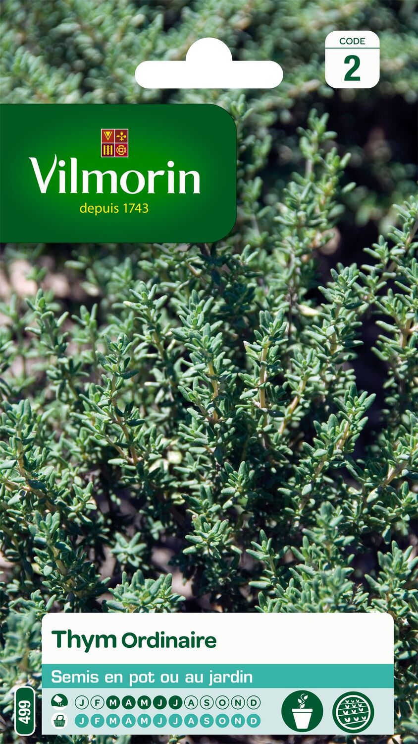 Graines Thym Ordinaire - VILMORIN