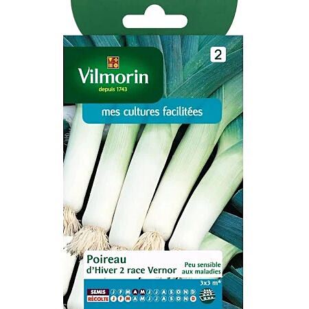 Graines Poireau d'Hiver 2 Race Vernor - VILMORIN