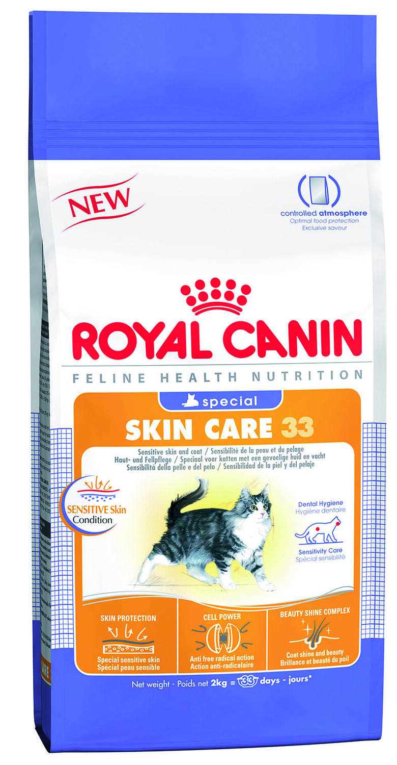 Croquette Chat Hair & Skin Care 2kg - ROYAL CANIN