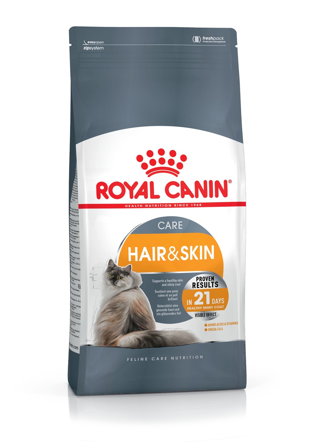 Croquette Chat Hair & Skin Care 2kg - ROYAL CANIN