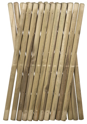 Cloture Croisee Pin D5x100x250cm - CERLAND
