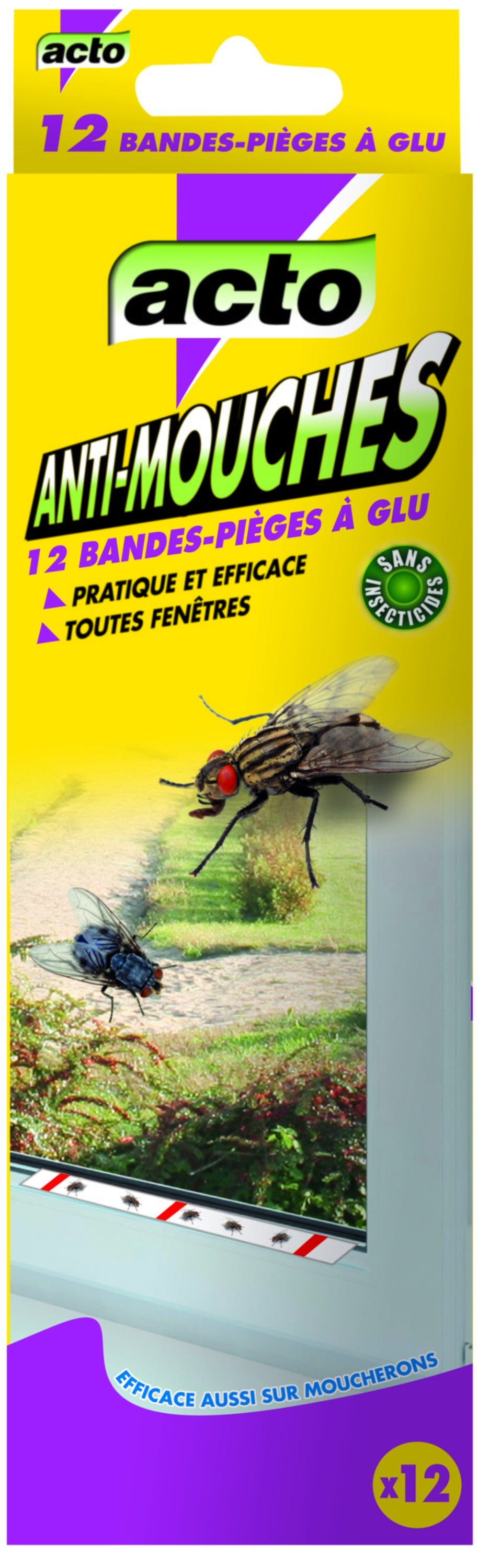 BANDES PIÈGES ANTI-MOUCHES