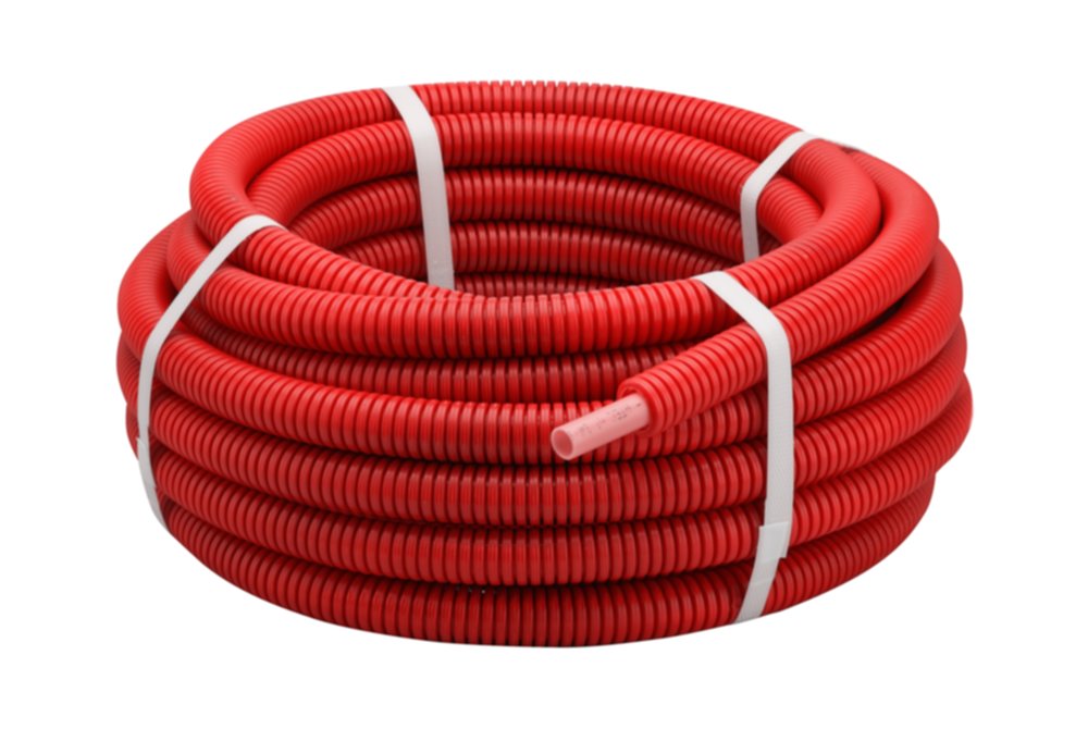 PER tube gainé rouge Ø20 15m - R1820-15 - NOYON THIEBAULT