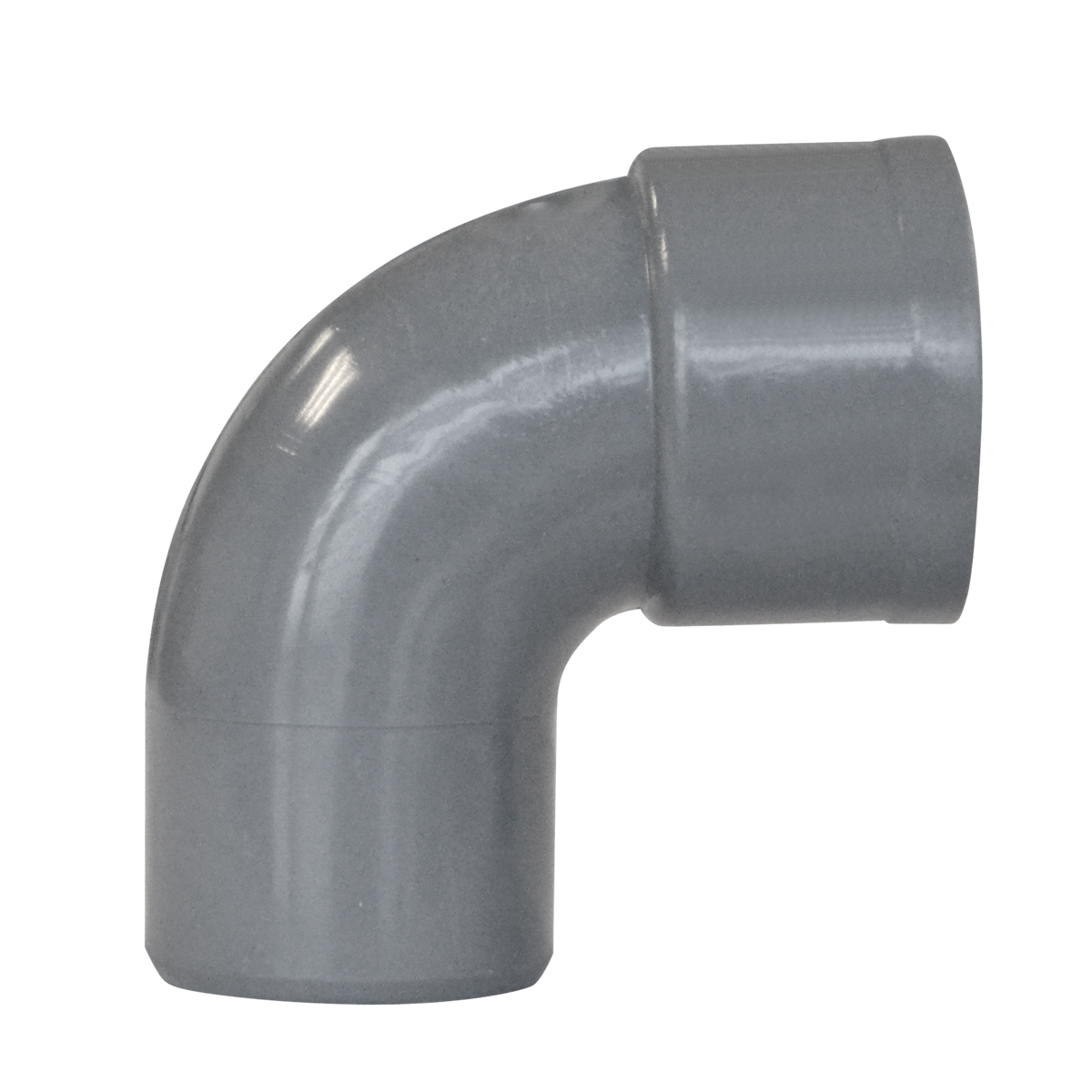 COUDE PVC A COLLER MÂLE FEMELLE Ø 32 87°30