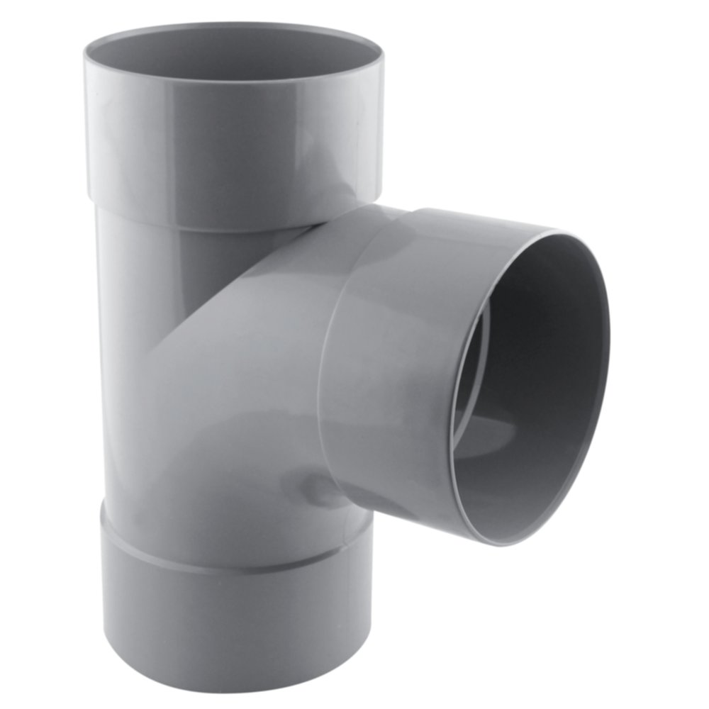 Culotte PVC 87° FF Diam.125 - FITT