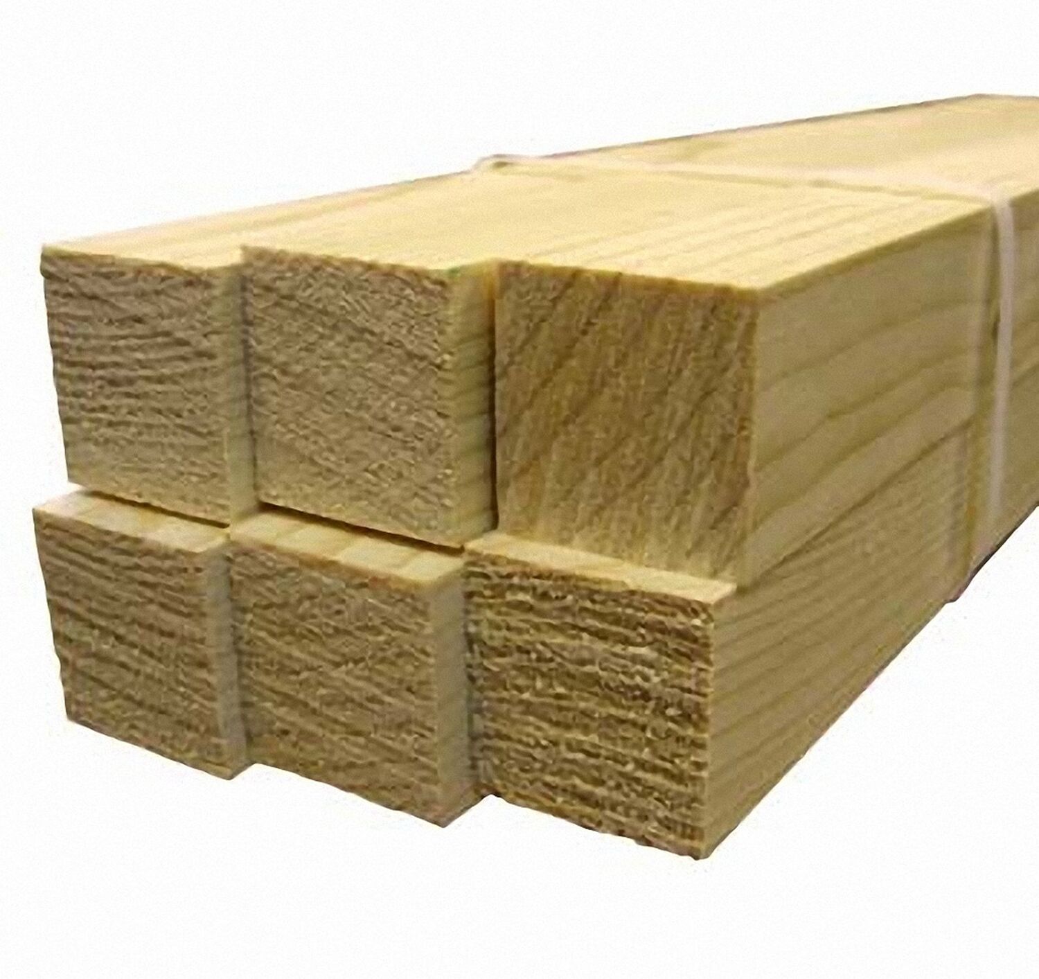 Lot de 6 Tasseaux rabotés  17 x 25 mm - sapin