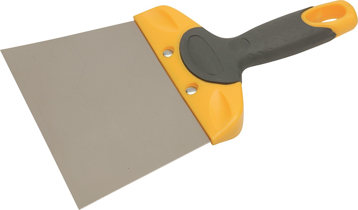 Couteau à enduire inox bi-matière 20cm