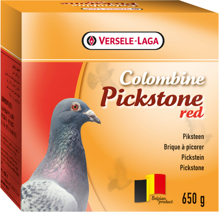 Colombine Pickstone red 600g - Brique à picorer Rouge