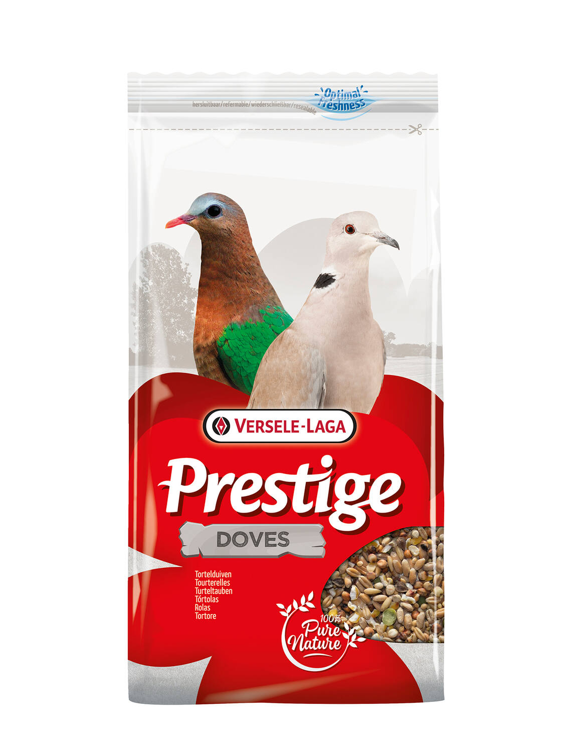 Alimentation oiseaux Pigeons - Tourterelles 1kg - PRESTIGE