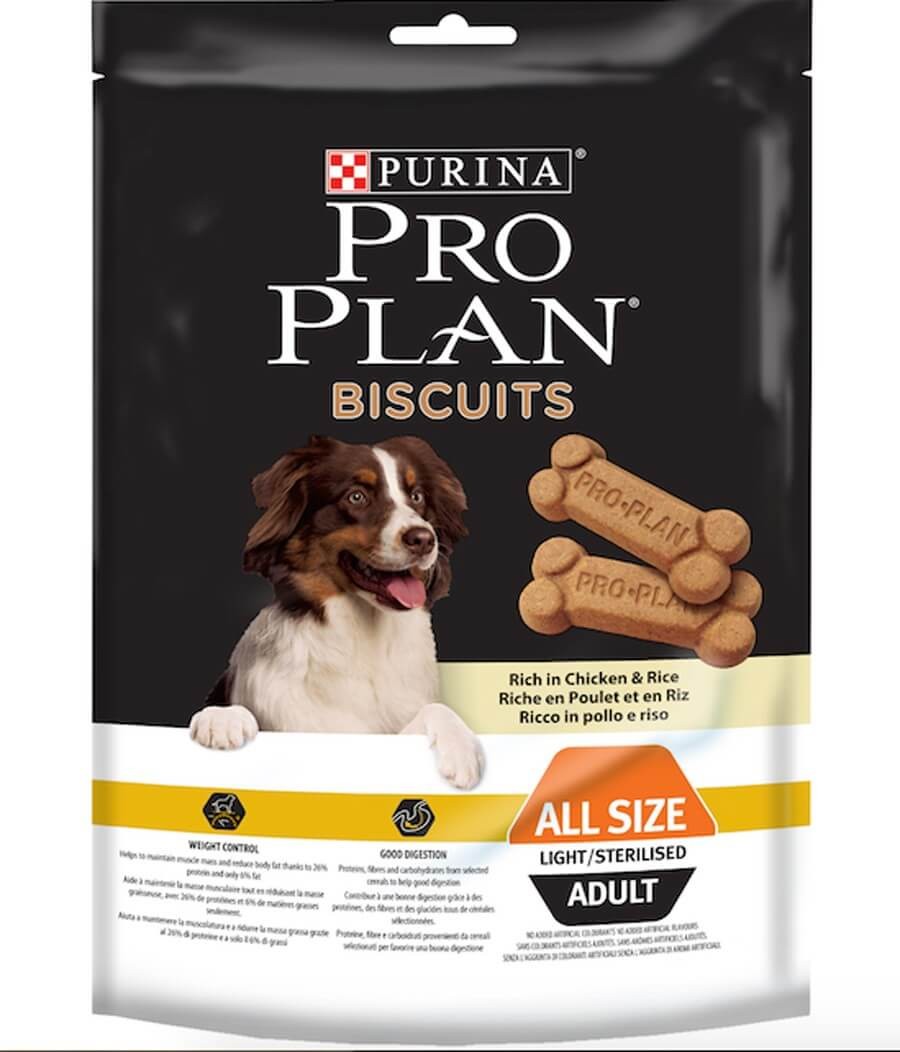 Friandises Chien Biscuit Light Riche en Poulet 400gr - PRO PLAN