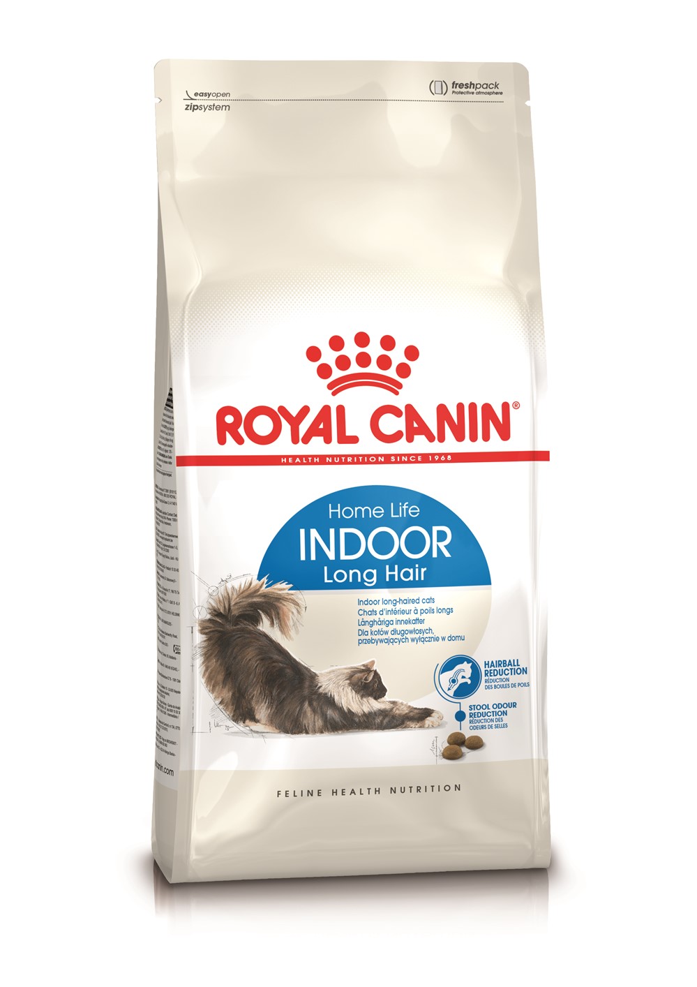 Croquette Chat Indoor Long Hair 400gr - ROYAL CANIN