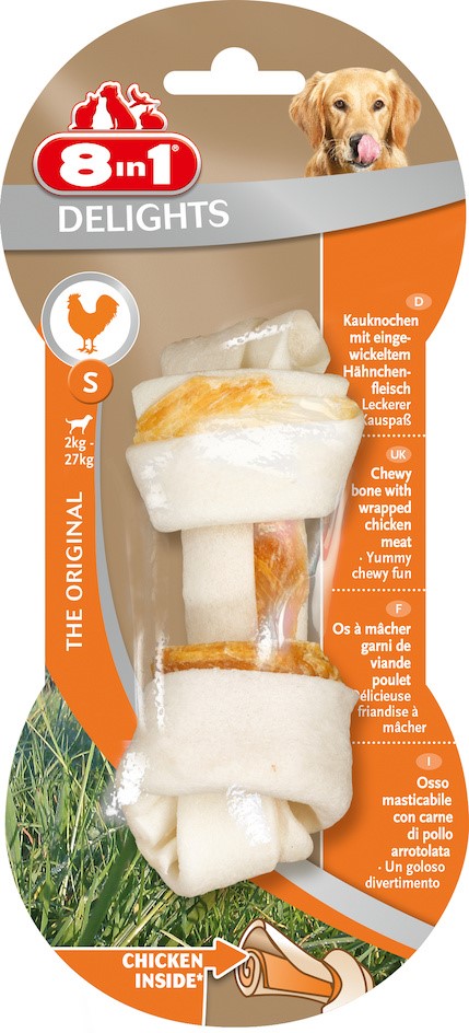 Friandise Chien Os à Mâcher Delight S - 8IN1