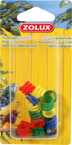 Bague Pigeon Plastique x12 - ZOLUX
