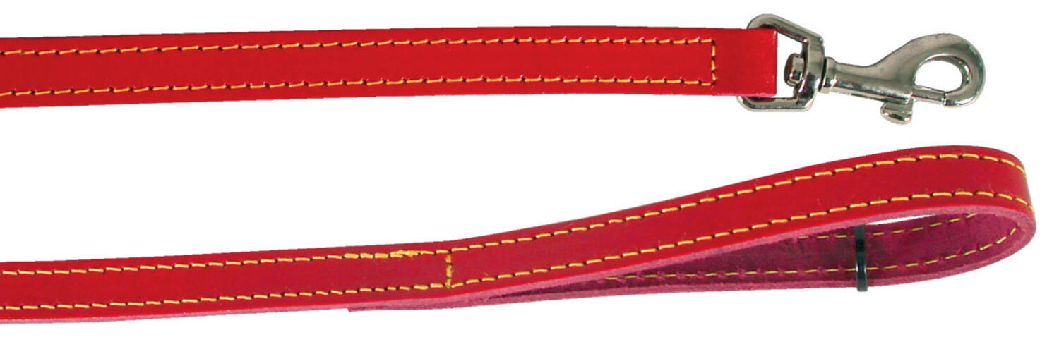 COLLIER PIQUE SIMPLE ROUGE CROUTE 65CM