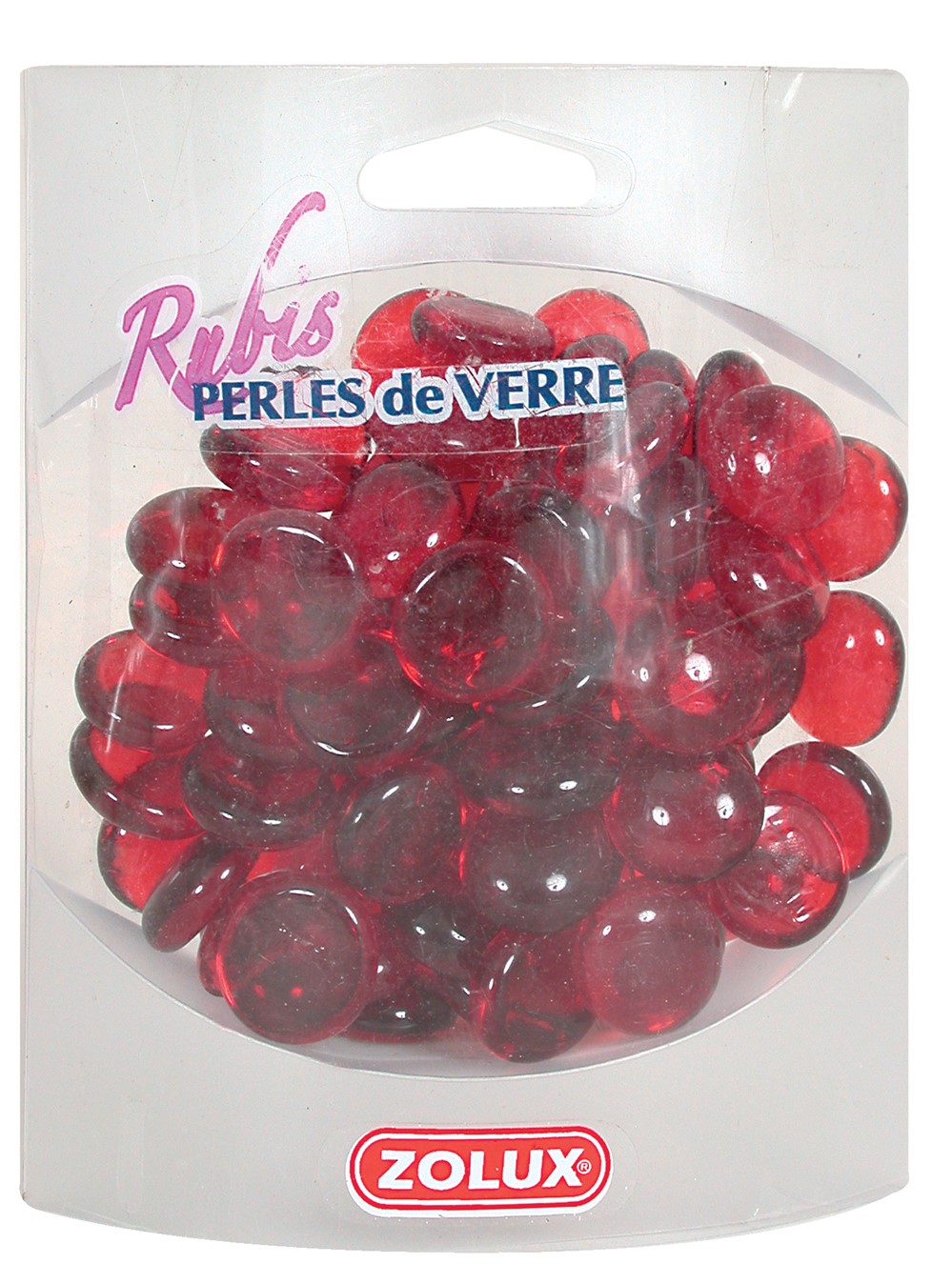 Perle de Verre Aquarium Rubis 390gr - ZOLUX