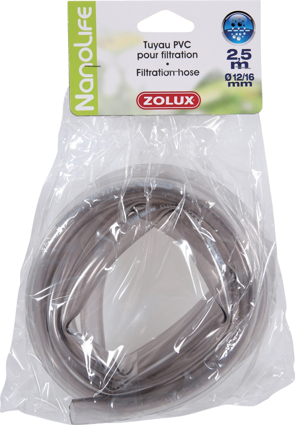 Tuyau Filtration Aquarium Ø12-16 2,5m - ZOLUX