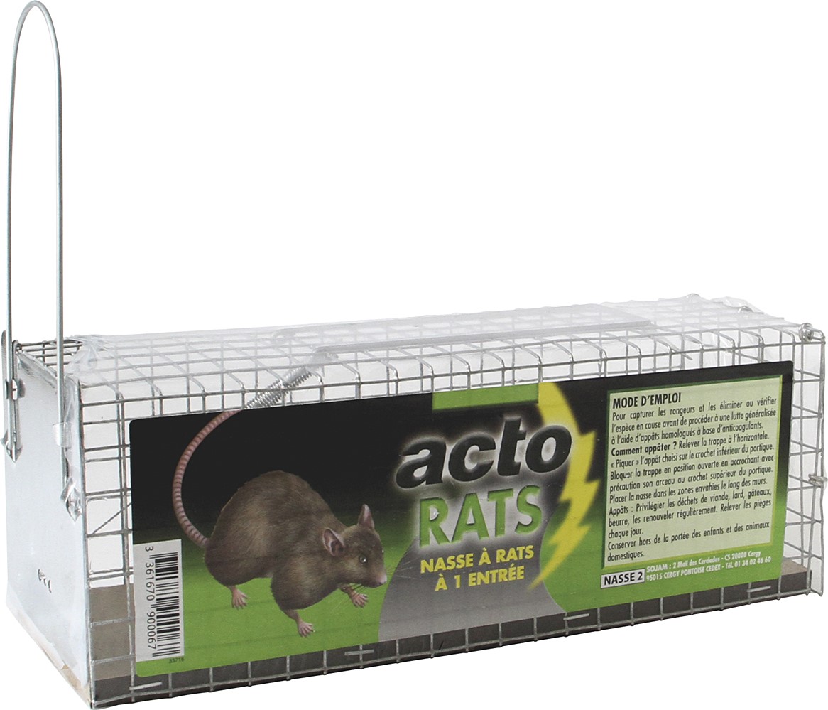 Nasse à rats 28 cm - ACTO