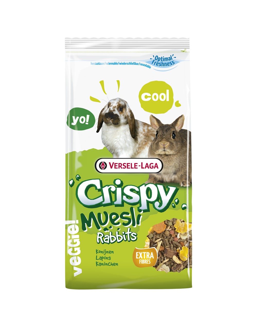 Alimentation rongeurs Muesli Rabbits 1kg - CRISPY