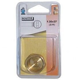 Bouchon laiton femelle 12x17 - 1112271 - BOUTTE