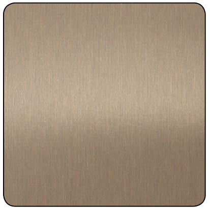 Tôle alu cuivre brossé 250x500 - CQFD