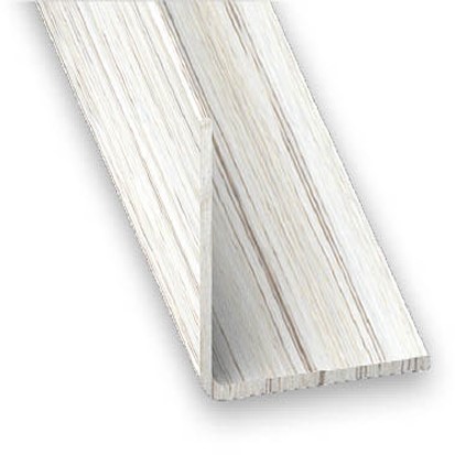 Cornière PVC 20x20mm 2m Blanc - CQFD