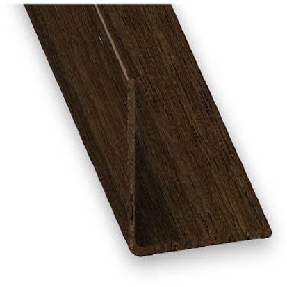 Cornière PVC 20x20mm 2m Wengé - CQFD