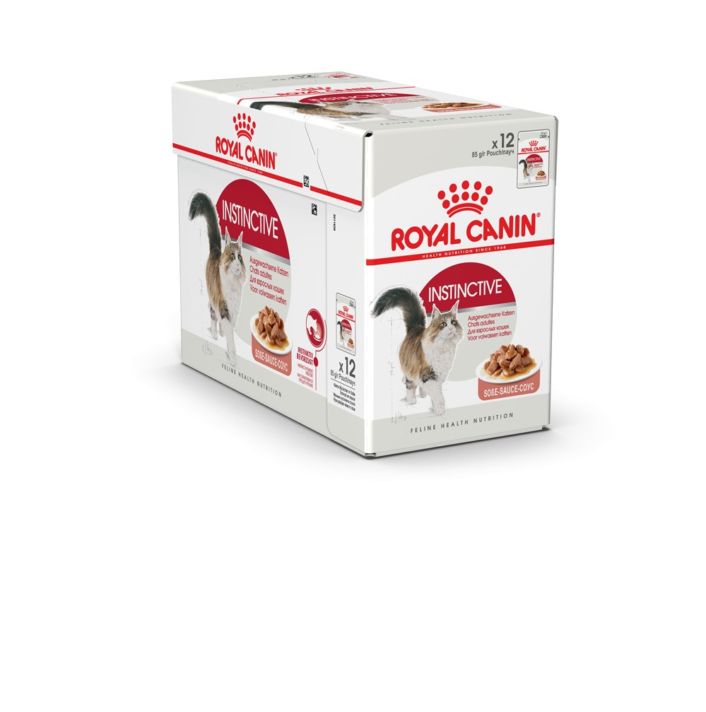 Pâtées chat instinctive sauce 12x85g - ROYAL CANIN