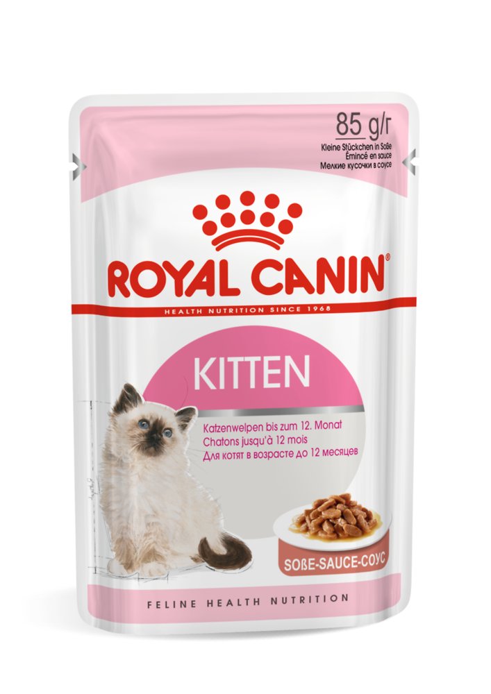 Bouchées Chaton Kitten Sauce - sachet 85g - ROYAL CANIN