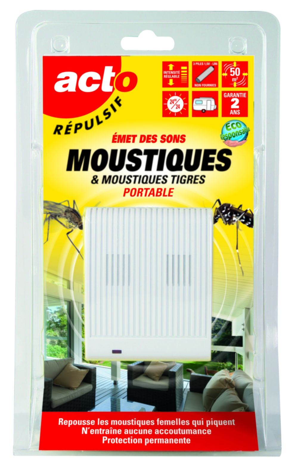 Répulsif sonore Moustiques