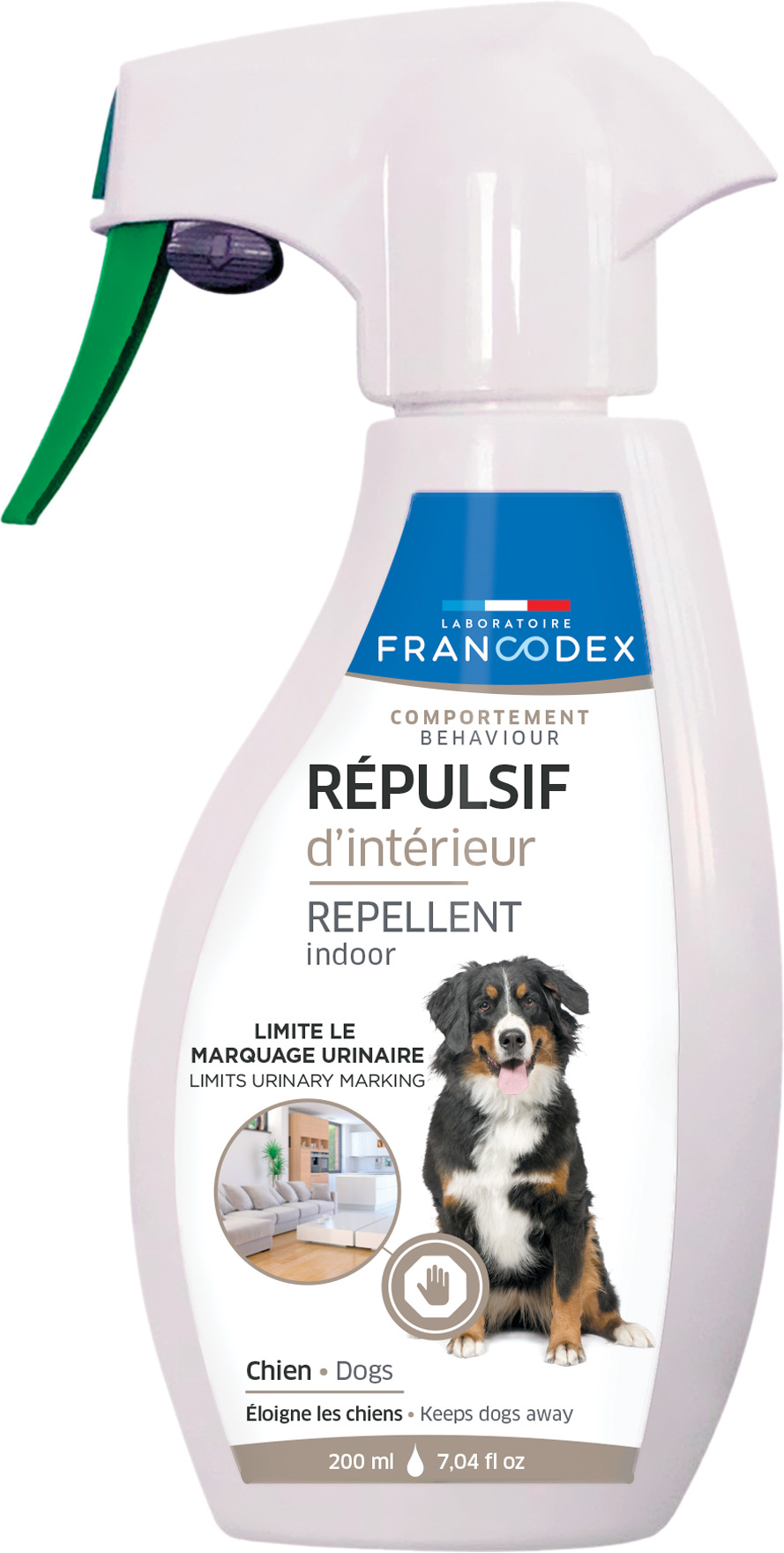 Répulsif d'intérieur chien 200ml