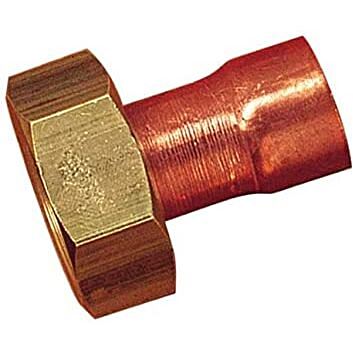 Raccord à emboiture droit femelle 12x17 Ø12 3122520 - BOUTTE
