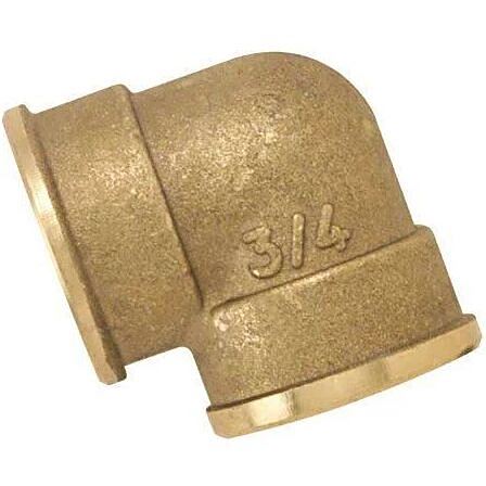 Coude laiton femelle à visser 15x21 cf15 - 2110900 - BOUTTE
