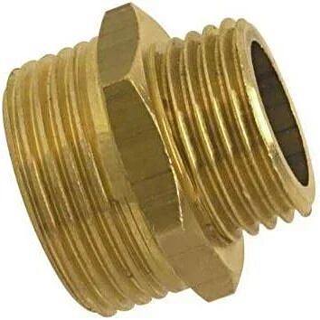 Mamelon laiton double mâle réduit 20x27-15x21 - 2111686 - BOUTTE